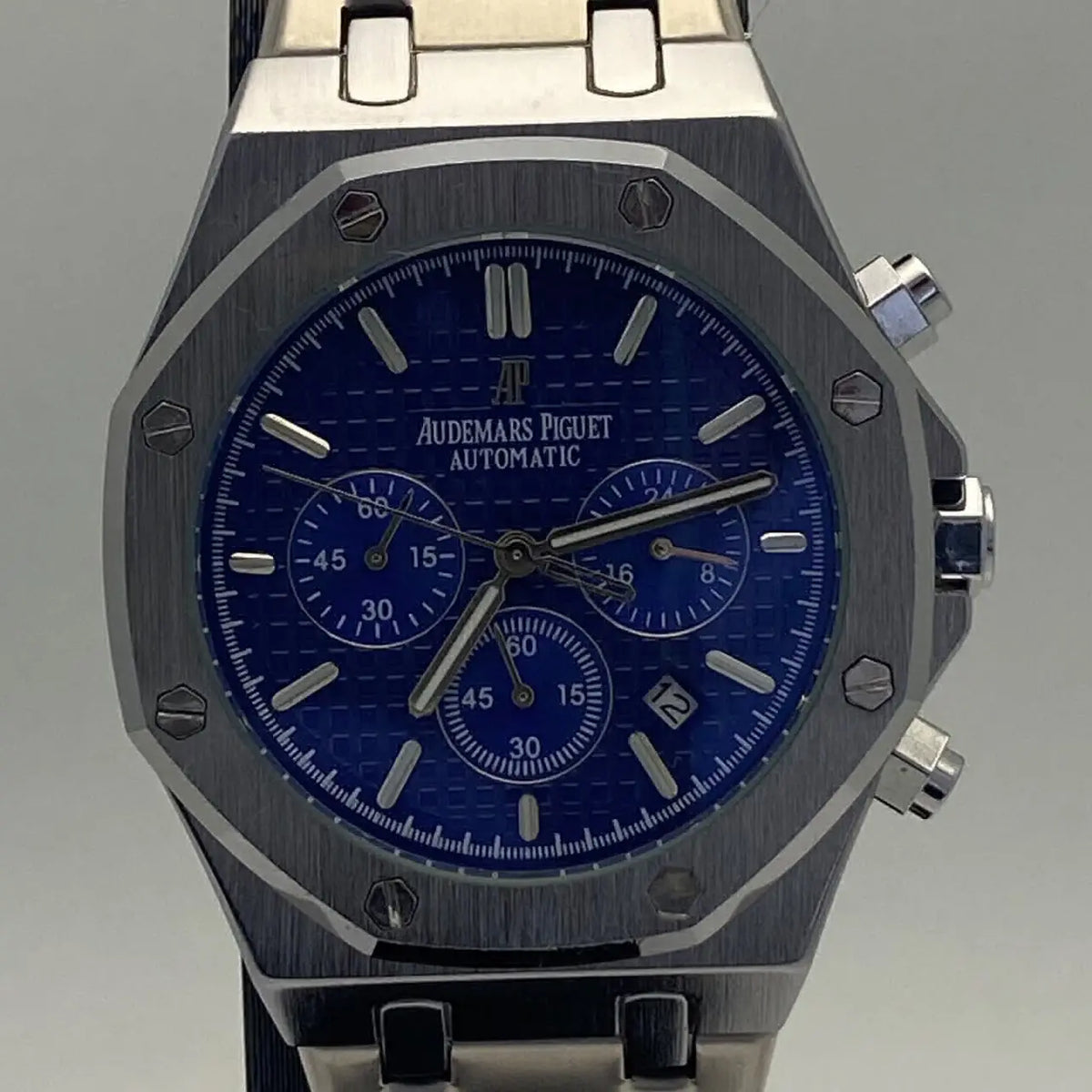 Relógio Audemar Piguet Royal Oak Chrono Azul - foto 5
