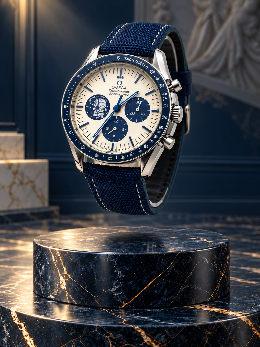 Relógio Omeg Speedmaster Snoopy 100% Funcional