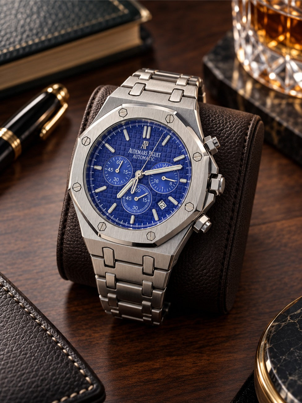 Relógio Audemar Caixa Inox 1º Linha