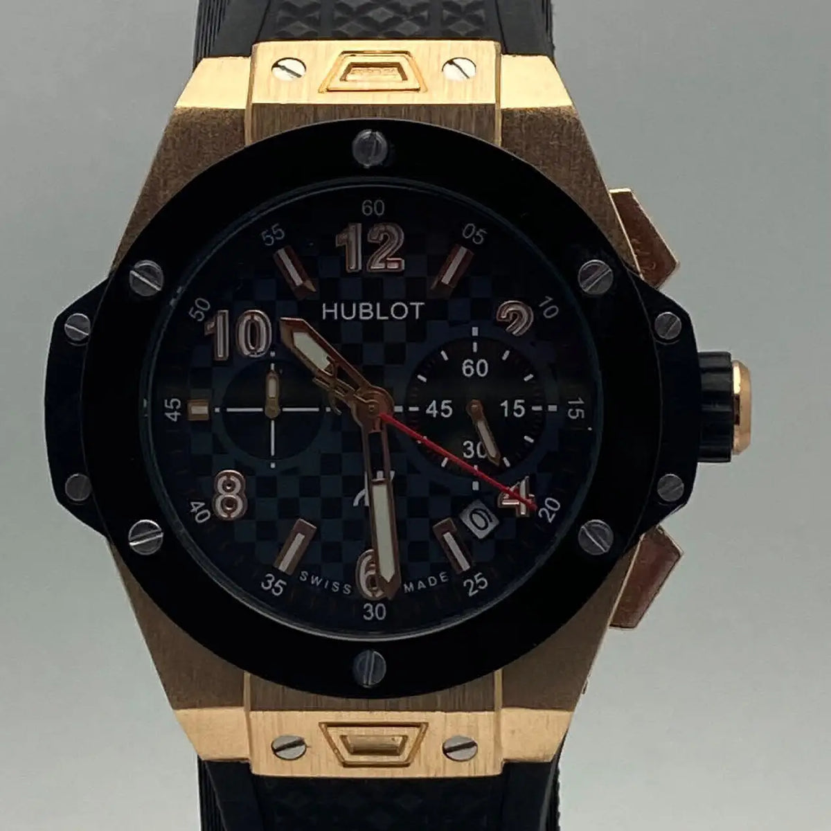 Relógio Hublo Big Bang Preto/ Dourado - foto 5
