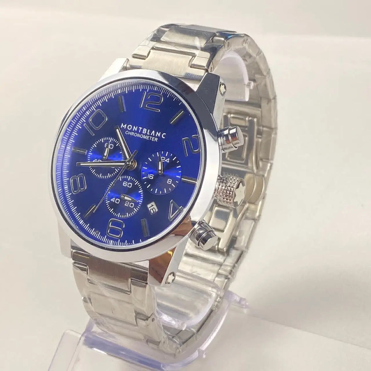 Relógio Montblan Time Walker Azul - foto 4