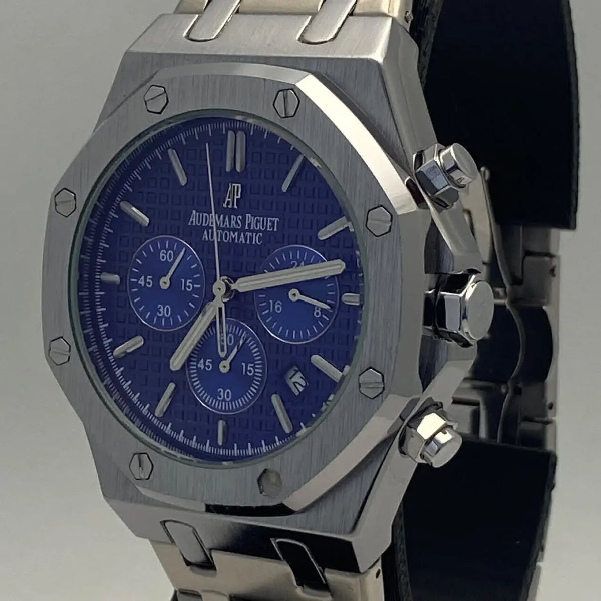 Relógio Audemar Piguet Royal Oak Chrono Azul - foto 4
