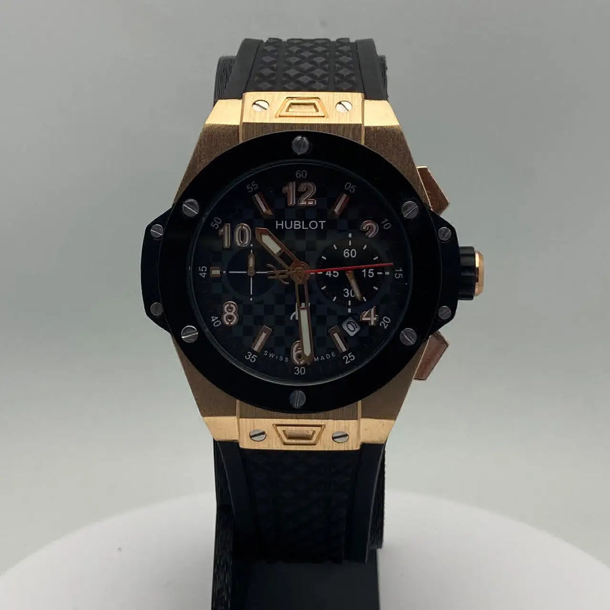 Relógio Hublo Big Bang Preto/ Dourado - foto 6